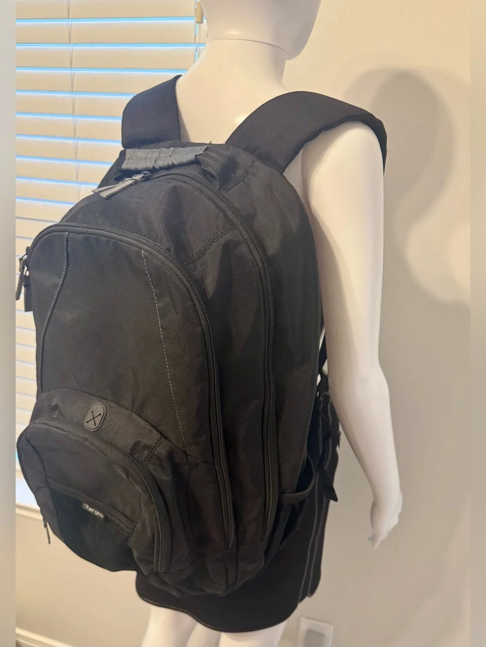 Targus Groove Laptop Backpack (Fits Up to 17” Laptop) – Black, Water-Resistant.